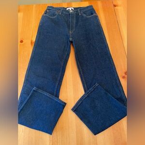 Re/Done Women's Blue Boot Cut Jeans
